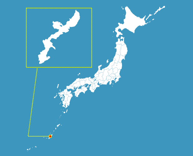 沖縄県の形と場所